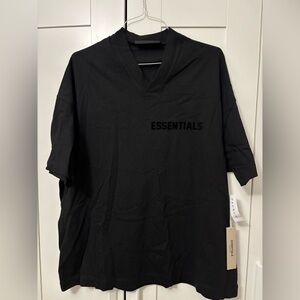 Essentials Black Men's Shirt